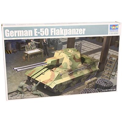 Trumpeter 01537 Modellbausatz German E-50 Flakpanzer Trumpeter 01537 Modellbausatz German E-50 Flakpanzer