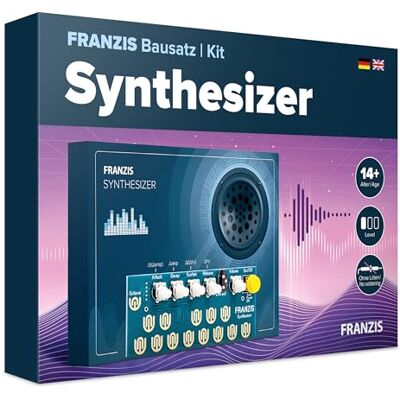 Franzis 67196 Synthesizer selber Bauen DIY Bausatz ohne Löten und technisches Vorwissen! Mit Platine und umfangreichem Handbuch, ab 14 Jahren Franzis 67196 Synthesizer selber Bauen DIY Bausatz ohne Löten und technisches Vorwissen! Mit Platine und umfangreichem Handbuch, ab 14 Jahren