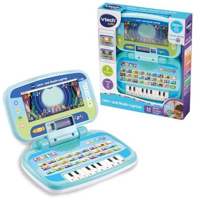VTech Lern- und Musik-Laptop – Kinderlaptop für 2-5 Jahre VTech Lern- und Musik-Laptop – Kinderlaptop für 2-5 Jahre