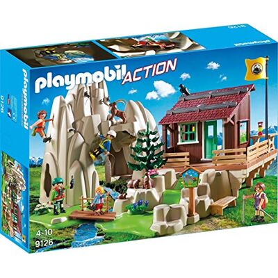 Playmobil 9126 Kletterfels mit Berghütte Playmobil 9126 Kletterfels mit Berghütte