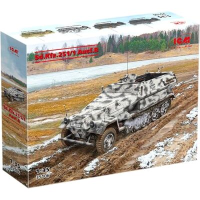 ICM 35106 1:35 Sd.Kfz.251/1 Ausf.B Neu ICM 35106 1:35 Sd.Kfz.251/1 Ausf.B Neu