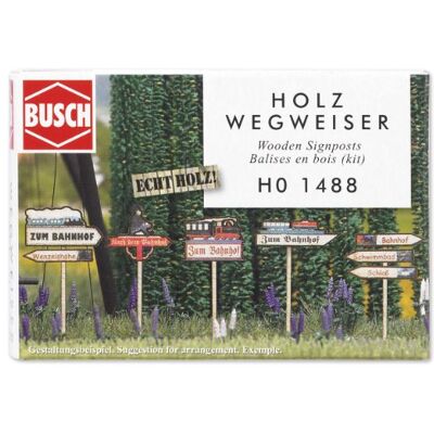 Busch 1488 Holzwegweiser Busch 1488 Holzwegweiser