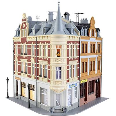 Kibri 38295 H0 Stadthaus mit Figur und Hausbeleuchtung Set Kibri 38295 H0 Stadthaus mit Figur und Hausbeleuchtung Set