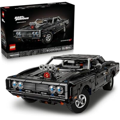 Lego Technic Fast and Furious Dodge Charger R/T Auto Modellbau Auto für Erwachsene Sammlerset mit V8 Motor und Federung Nostalgisches Geschenk für Filmfans 42231 Lego Technic Fast and Furious Dodge Charger R/T Auto Modellbau Auto für Erwachsene Sammlerset mit V8 Motor und Federung Nostalgisches Geschenk für Filmfans 42231