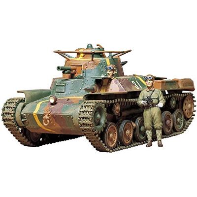 TAMIYA 300035075-1:35 WWII Japanischer Militär Panzer Typ97 Chi-Ha (2) TAMIYA 300035075-1:35 WWII Japanischer Militär Panzer Typ97 Chi-Ha (2)