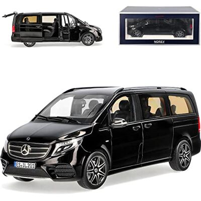Norev Mercedes-B V-Klasse AMG Line V447 Schwarz 3. Generation Ab 2014 1/18 Modell Auto Norev Mercedes-B V-Klasse AMG Line V447 Schwarz 3. Generation Ab 2014 1/18 Modell Auto