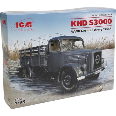 ICM 35451-1/35 Magirus Deutz KHD S3000, Panzer ICM 35451-1/35 Magirus Deutz KHD S3000, Panzer