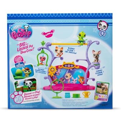 Littlest Pet Shop BANDAI Pets Got Talent Set Spielset mit 2 Tieren, Dekor und Zubehör Set mit niedlichen Tierfiguren Mini Tierfiguren Pet Shop Spielzeug für Kinder ab 4 Jahren BF00558 Littlest Pet Shop BANDAI Pets Got Talent Set Spielset mit 2 Tieren, Dekor und Zubehör Set mit niedlichen Tierfiguren Mini Tierfiguren Pet Shop Spielzeug für Kinder ab 4 Jahren BF00558