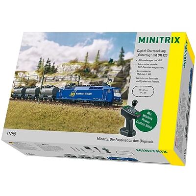 Trix Mini 11158 N Digital Starter Kit Güterzug mit WRS Serie 120 Trix Mini 11158 N Digital Starter Kit Güterzug mit WRS Serie 120