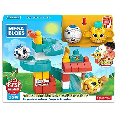 Mattel Mega Bloks GKX70 Guck-Guck Vergnügungspark Spielset (35 Teile) Mattel Mega Bloks GKX70 Guck-Guck Vergnügungspark Spielset (35 Teile)