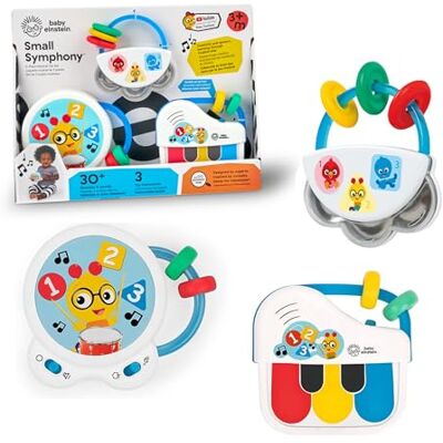 Baby Einstein , Kleine Symphonie 3-teiliges Musikspielzeug-Set, ab 3+ Monaten Baby Einstein , Kleine Symphonie 3-teiliges Musikspielzeug-Set, ab 3+ Monaten