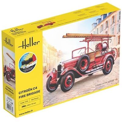Heller 1:24 Geschenkset Citroen C4 Feuerwehr Heller 1:24 Geschenkset Citroen C4 Feuerwehr