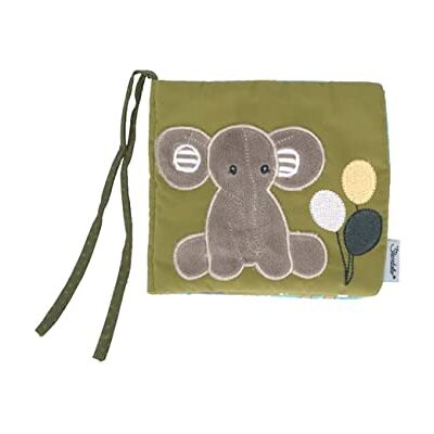 Sterntaler Baby Unisex Spielbuch Baby Stoff Spielbuch Elefant Eddy Raschelbuch, Kuschelbuch, Knisterbuch mittelgrün Sterntaler Baby Unisex Spielbuch Baby Stoff Spielbuch Elefant Eddy Raschelbuch, Kuschelbuch, Knisterbuch mittelgrün