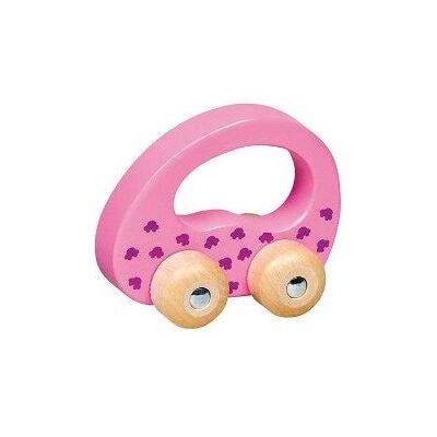 goki 55952 Greifauto Holzfahrzeug zum Rollen ab 6 Monate Holz (rosa) goki 55952 Greifauto Holzfahrzeug zum Rollen ab 6 Monate Holz (rosa)