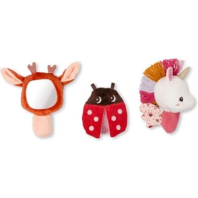 Lilliputiens Lena das Einhorn – Set mit 3 sensorischen Rasseln – Mehrfarbig – Geschenkbox – 30 cm – ab der Geburt – 83646 Lilliputiens Lena das Einhorn – Set mit 3 sensorischen Rasseln – Mehrfarbig – Geschenkbox – 30 cm – ab der Geburt – 83646