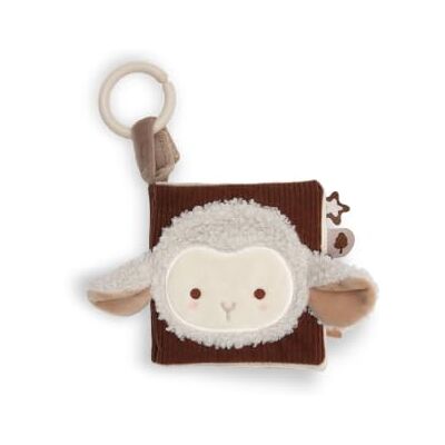 Jollein Fühlbuch Baby Fördert Sinne & Motorik Woolly Activity Buch mit Knisterseiten, Spiegel & Greifelementen, Mit Befestigungsring, Für Zuhause & Unterweg, Spielzeug ab Geburt Jollein Fühlbuch Baby Fördert Sinne & Motorik Woolly Activity Buch mit Knisterseiten, Spiegel & Greifelementen, Mit Befestigungsring, Für Zuhause & Unterweg, Spielzeug ab Geburt