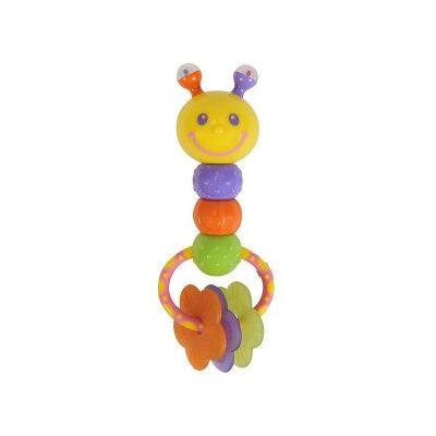 Simba 104019607 ABC Rassel mit Beißstück, 2-Sortiert Simba 104019607 ABC Rassel mit Beißstück, 2-Sortiert