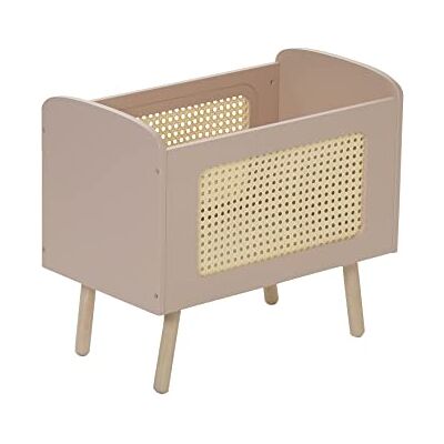 Vertbaudet Puppenbett ,,Adele, Holz und RattanmehrfarbigONE Size Vertbaudet Puppenbett ,,Adele, Holz und RattanmehrfarbigONE Size