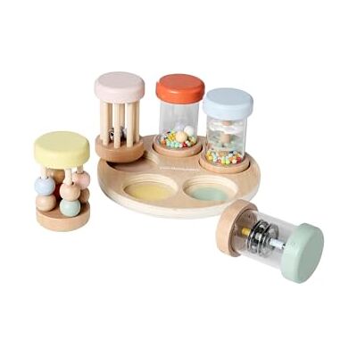 Vertbaudet Baby-Spielzeug, Rassel, Musik, FSC-Holz, TU Vertbaudet Baby-Spielzeug, Rassel, Musik, FSC-Holz, TU