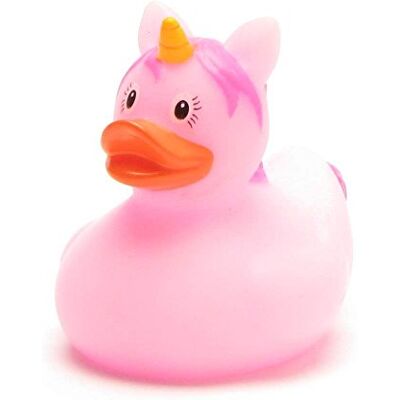 Duckshop Mini Quietscheente Einhorn pink I Badeente I L: 4,5 cm Duckshop Mini Quietscheente Einhorn pink I Badeente I L: 4,5 cm