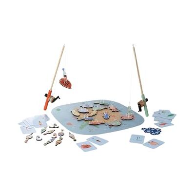 Vertbaudet Angelspiel aus FSC-Holz, für Kinder, Blau, TU Vertbaudet Angelspiel aus FSC-Holz, für Kinder, Blau, TU