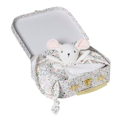 Vertbaudet Baby Geschenk-Set: Maus-Schmusetuch & Köfferchen rosa Vertbaudet Baby Geschenk-Set: Maus-Schmusetuch & Köfferchen rosa