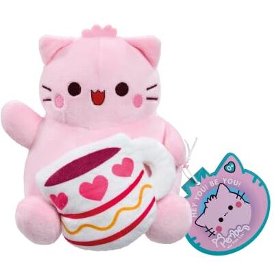 Rainbow Designs Pembe the Pink Cat 15 cm Kuscheltier mit Botschaft (Coffee) Besonders weicher Stoff, Verschiedene Themen, Ab 0 Jahren, Zum Sammeln, Herzerwärmende Botschaft Rainbow Designs Pembe the Pink Cat 15 cm Kuscheltier mit Botschaft (Coffee) Besonders weicher Stoff, Verschiedene Themen, Ab 0 Jahren, Zum Sammeln, Herzerwärmende Botschaft