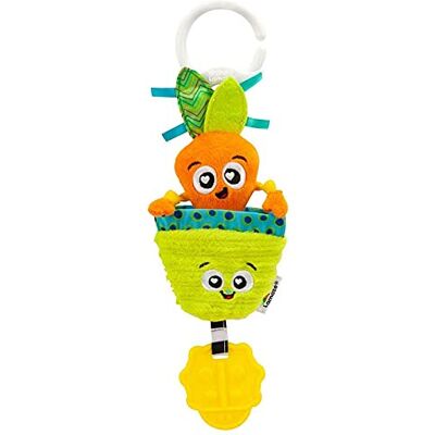 Lamaze Klara die Karotte, Kinderwagen Clip Spielzeug, Neugeborenen Babyspielzeug, Sensorisches Spielzeug für Babys mit Farben und Geräuschen, Entwicklungsspielzeug für Jungen und Mädchen ab 0 Monaten Lamaze Klara die Karotte, Kinderwagen Clip Spielzeug, Neugeborenen Babyspielzeug, Sensorisches Spielzeug für Babys mit Farben und Geräuschen, Entwicklungsspielzeug für Jungen und Mädchen ab 0 Monaten