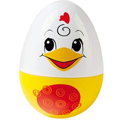 Simba 104010062 ABC Wackeleier, Roly-Poly Eier mit Rasselgeräusch, 10cm, 6 Monate, Sortiert, es Wird nur EIN Artikel geliefert Simba 104010062 ABC Wackeleier, Roly-Poly Eier mit Rasselgeräusch, 10cm, 6 Monate, Sortiert, es Wird nur EIN Artikel geliefert