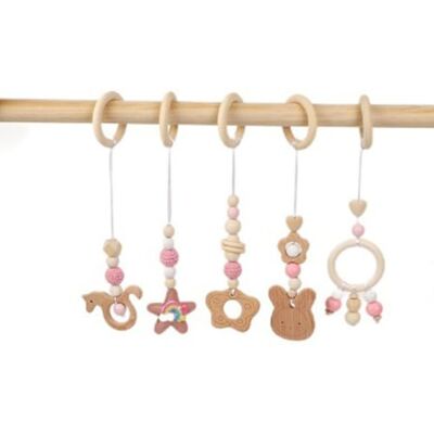 champracer 5 Stück Spielbogen Baby Spielzeug ab 0 Monate Spielebogen Babies Toys Spielbögen Baby Gym Anhänger Holz für Mädchen Jungen Babyspielzeug für Babyschale Kinderwagen Autositz Spielzeug champracer 5 Stück Spielbogen Baby Spielzeug ab 0 Monate Spielebogen Babies Toys Spielbögen Baby Gym Anhänger Holz für Mädchen Jungen Babyspielzeug für Babyschale Kinderwagen Autositz Spielzeug