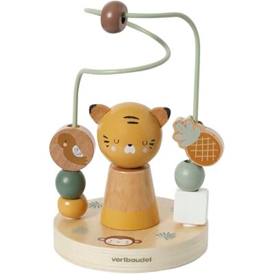 Vertbaudet Spielzeug für Babys, Abakus, Koordination, Holz, FSC Tansania, TU Vertbaudet Spielzeug für Babys, Abakus, Koordination, Holz, FSC Tansania, TU