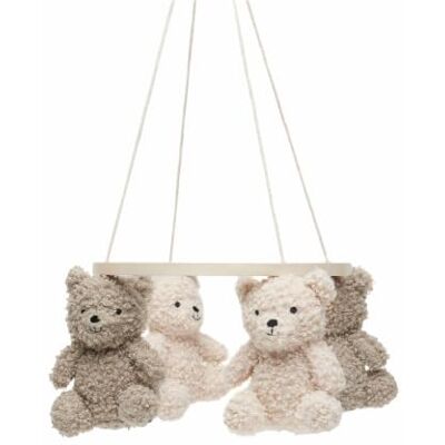 Jollein Mobile Teddy Bear Olive Green/Naturel Für Mädchen und Jungen Für Babybett und Kinderbett Teddybären Jollein Mobile Teddy Bear Olive Green/Naturel Für Mädchen und Jungen Für Babybett und Kinderbett Teddybären