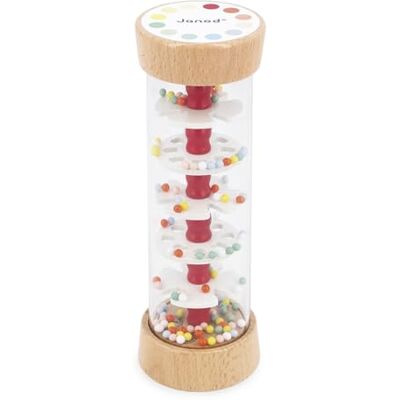 Janod – Baby-Regenstab aus Holz – Spielzeug zur musikalischen Früherziehung und für Kleinkinder – Förderung der Feinmotorik – Visuelle und akustische Stimulation – Wasserfarbe – Ab 6 Monaten Janod – Baby-Regenstab aus Holz – Spielzeug zur musikalischen Früherziehung und für Kleinkinder – Förderung der Feinmotorik – Visuelle und akustische Stimulation – Wasserfarbe – Ab 6 Monaten