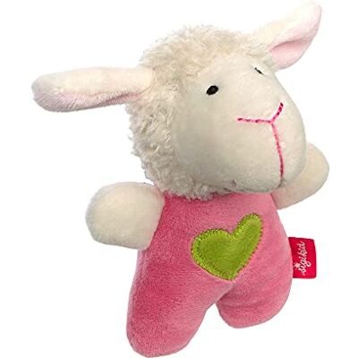 Sigikid 42802 Rassel Schaf Red Stars Mädchen Babyspielzeug empfohlen ab Geburt pink/weiß Sigikid 42802 Rassel Schaf Red Stars Mädchen Babyspielzeug empfohlen ab Geburt pink/weiß
