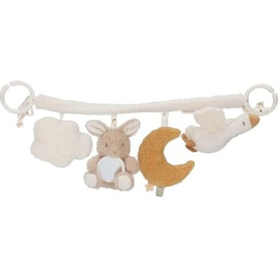 Little Dutch Kinderwagenkette mit Figuren Spielzeug für Baby Hase weiß Newborn Naturals Little Dutch Kinderwagenkette mit Figuren Spielzeug für Baby Hase weiß Newborn Naturals