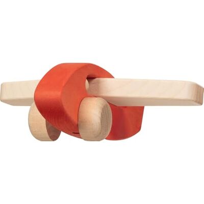 goki 55833 Greiffahrzeug Flugzeug Petits Pilotes, Holzspielzeug Flugzeug, Made in Germany, 100% FSC-Holz Babyspielzeug zum Greifen & Schieben, ab 1 Jahr goki 55833 Greiffahrzeug Flugzeug Petits Pilotes, Holzspielzeug Flugzeug, Made in Germany, 100% FSC-Holz Babyspielzeug zum Greifen & Schieben, ab 1 Jahr
