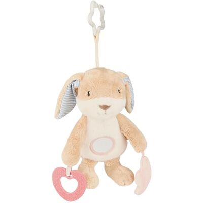 Sterntaler Activity Spielzeug Hase Hanni Plüschtier aus Flauschstoff Baby Spielzeug zum Aufhängen mit Rassel, Spiegel, Knisterpapier & Beißring ideal unterwegs Kinderwagen & Babyschale Sterntaler Activity Spielzeug Hase Hanni Plüschtier aus Flauschstoff Baby Spielzeug zum Aufhängen mit Rassel, Spiegel, Knisterpapier & Beißring ideal unterwegs Kinderwagen & Babyschale