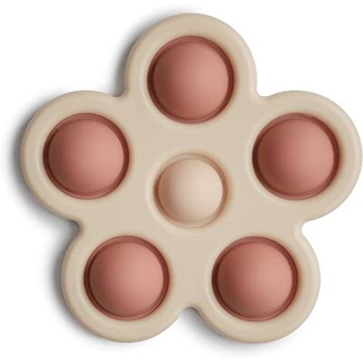 mushie Blume Pressspielzeug für Kinder & Babys, Sensorisches Spielzeug, Konzentration & Aufmerksamkeit (Rose/Blush/Shifting Sand) mushie Blume Pressspielzeug für Kinder & Babys, Sensorisches Spielzeug, Konzentration & Aufmerksamkeit (Rose/Blush/Shifting Sand)
