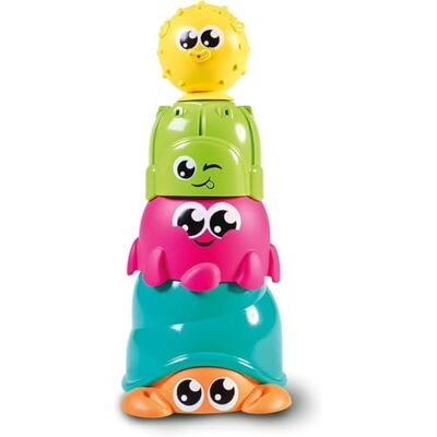 TOMY Toomies Meerestier Badespritzer, Baby-Badespielzeug, Kinder-Badespielzeug zum Wasserspiel, lustiges Badezubehör für Babys und Kleinkinder, Mehrfarbig, geeignet für Kinder ab 18 Monaten TOMY Toomies Meerestier Badespritzer, Baby-Badespielzeug, Kinder-Badespielzeug zum Wasserspiel, lustiges Badezubehör für Babys und Kleinkinder, Mehrfarbig, geeignet für Kinder ab 18 Monaten