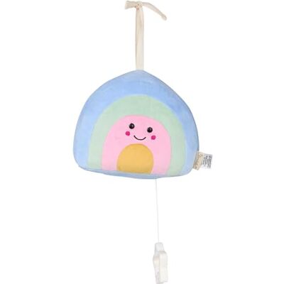 Sterntaler Spieluhr M Regenbogen, Kinder- und Babyspielzeug, samtig weicher Stoff, zum Anbinden, herausnehmbares Spielwerk, Sternengriff, Melodie: –, 14×16×5 cm, bunt Sterntaler Spieluhr M Regenbogen, Kinder- und Babyspielzeug, samtig weicher Stoff, zum Anbinden, herausnehmbares Spielwerk, Sternengriff, Melodie: –, 14×16×5 cm, bunt