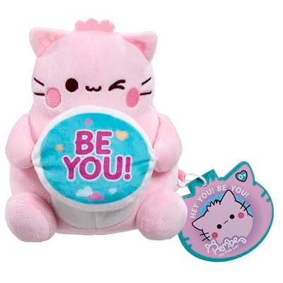 Rainbow Designs Pembe the Pink Cat 15 cm Kuscheltier mit Botschaft (Be You) Besonders weicher Stoff, Verschiedene Themen, Ab 0 Jahren, Zum Sammeln, Herzerwärmende Botschaft Rainbow Designs Pembe the Pink Cat 15 cm Kuscheltier mit Botschaft (Be You) Besonders weicher Stoff, Verschiedene Themen, Ab 0 Jahren, Zum Sammeln, Herzerwärmende Botschaft