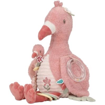 Little Dutch Activity Plüschtier Flamingo (33 cm) Motorikspielzeug Babyspielzeug für Babys ab der Geburt Safari Friends rosa Little Dutch Activity Plüschtier Flamingo (33 cm) Motorikspielzeug Babyspielzeug für Babys ab der Geburt Safari Friends rosa