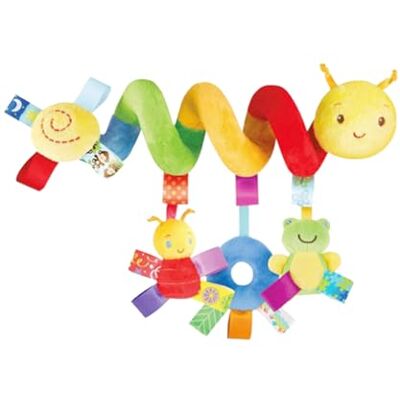 Noaxylic Baby Kinderwagen Spiralspielzeug, Babyschale Hängespielzeug Kinderwagen Spielzeug Babybett Spiralspielzeug Neugeborene Geschenk für Kinderbett Autositz Babyschale, für Baby 24 Monate+ Noaxylic Baby Kinderwagen Spiralspielzeug, Babyschale Hängespielzeug Kinderwagen Spielzeug Babybett Spiralspielzeug Neugeborene Geschenk für Kinderbett Autositz Babyschale, für Baby 24 Monate+