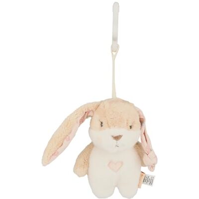 Sterntaler Spielzeuganhänger Hase Hanni weiches Kinderwagen Spielzeug zum Aufhängen Greifspielzeug mit Rassel kleines Plüschtier ideal unterwegs & Zuhause für Mädchen, Hellbraun Sterntaler Spielzeuganhänger Hase Hanni weiches Kinderwagen Spielzeug zum Aufhängen Greifspielzeug mit Rassel kleines Plüschtier ideal unterwegs & Zuhause für Mädchen, Hellbraun