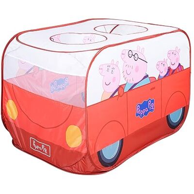 roba Pop-Up Spielzelt 'Peppa Pig', Zelt in Autoform, mit automatischer Klappfunktion, für drinnen und draußen, rot… roba Pop-Up Spielzelt 'Peppa Pig', Zelt in Autoform, mit automatischer Klappfunktion, für drinnen und draußen, rot…