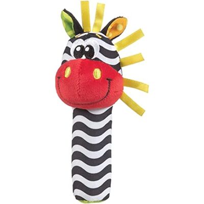 Playgro 40116 Greifquietsche Zebra, bunt Playgro 40116 Greifquietsche Zebra, bunt