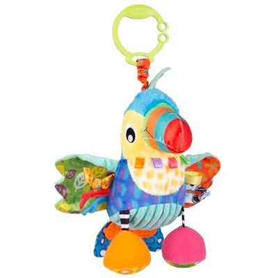Playgro Activity Friend Tamika Toucan Multisensorischer Tukan für Babys 0+ Monate mit Clip für Kinderwagen oder Wiege Playgro Activity Friend Tamika Toucan Multisensorischer Tukan für Babys 0+ Monate mit Clip für Kinderwagen oder Wiege
