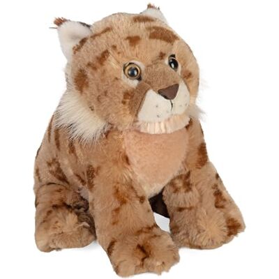 WILD REPUBLIC Cuddlekins Luchs, Stofftier, Baby-Geschenk für Mädchen und Jungen, Kinder Plüschtier, Kuscheltier Für Babys, Spielzeug aus Recyclingmaterial, 30 cm WILD REPUBLIC Cuddlekins Luchs, Stofftier, Baby-Geschenk für Mädchen und Jungen, Kinder Plüschtier, Kuscheltier Für Babys, Spielzeug aus Recyclingmaterial, 30 cm