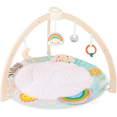 B. toys Spielbogen aus Holz mit weicher Spielmatte für Babys B. toys Spielbogen aus Holz mit weicher Spielmatte für Babys
