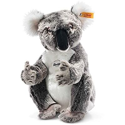 Steiff National Geographic Yuku Koala 29 cm Kuscheltier für Kinder sitzend waschbar grau/weiß (355745) Steiff National Geographic Yuku Koala 29 cm Kuscheltier für Kinder sitzend waschbar grau/weiß (355745)